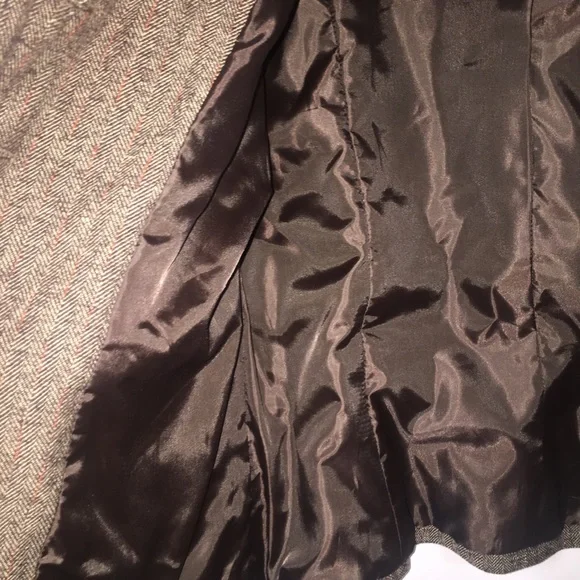 Vintage Spiegel Cropped Blazer Brown Tweed 6 - Picture 5 of 13